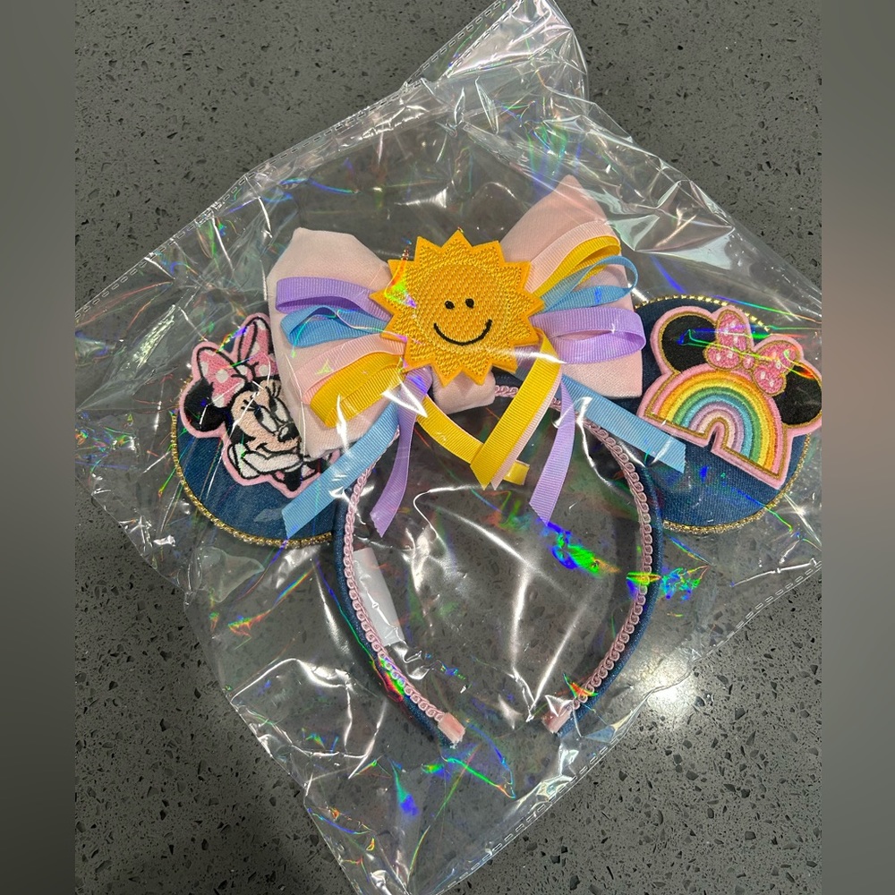 Denim Minnie Ears